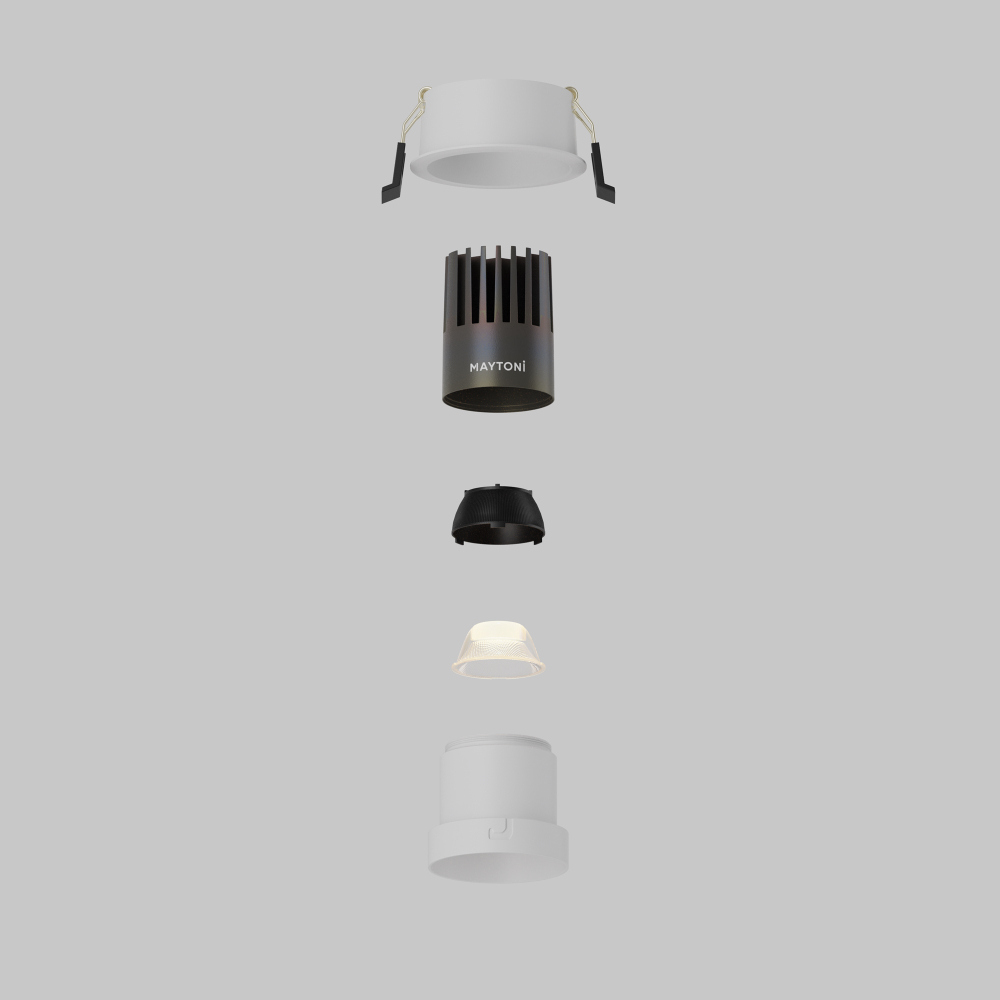 Встраиваемый светильник Technical DL116-10W-3K-W