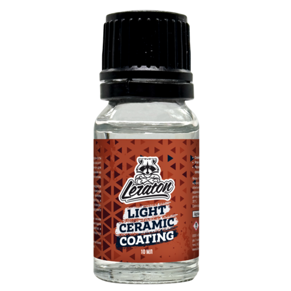 LERATON LIGHT Ceramic Coating 10мл Керамическое покрытие для кузова