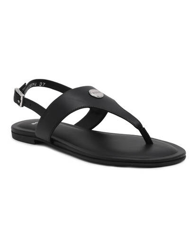 Босоножки кожаные millie BOSS BLACK - черный(50517412)