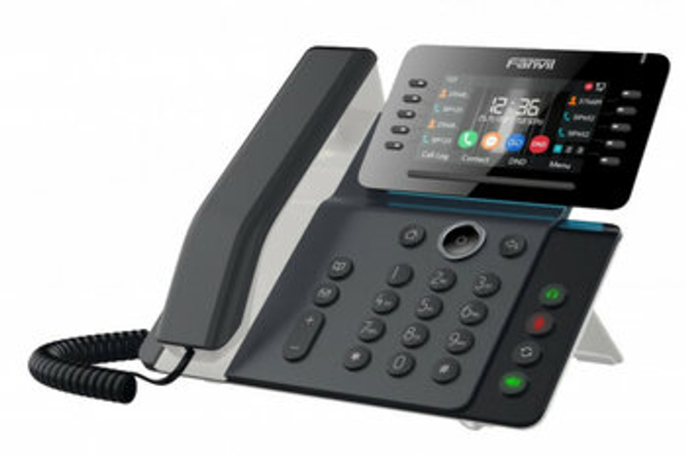 IP-телефон FANVIL V65, SIP, IP, Wi-Fi, PoE, GigE, Bluetooth, цветной экран, 20 SIP линий