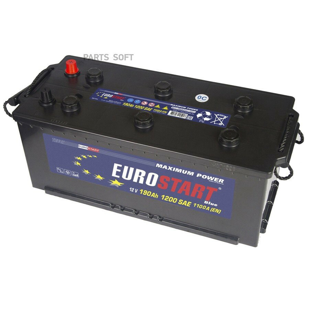 EUROSTART Blue Professional 190Ah R+ (борт)