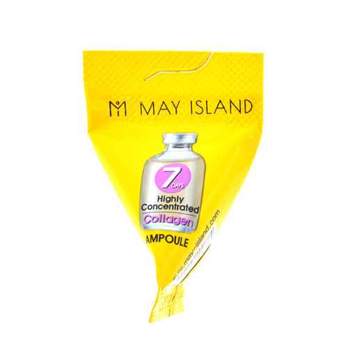 May Island 7 Days Сыворотка для лица с коллагеном Highly Concentrated Collagen Ampoule пирамидка 1 шт. 3 гр. (00853,00884)