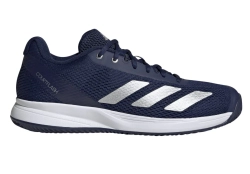 Мужские теннисные кроссовки Adidas Courtflash Speed 2 - dark blue/silver metallic/white