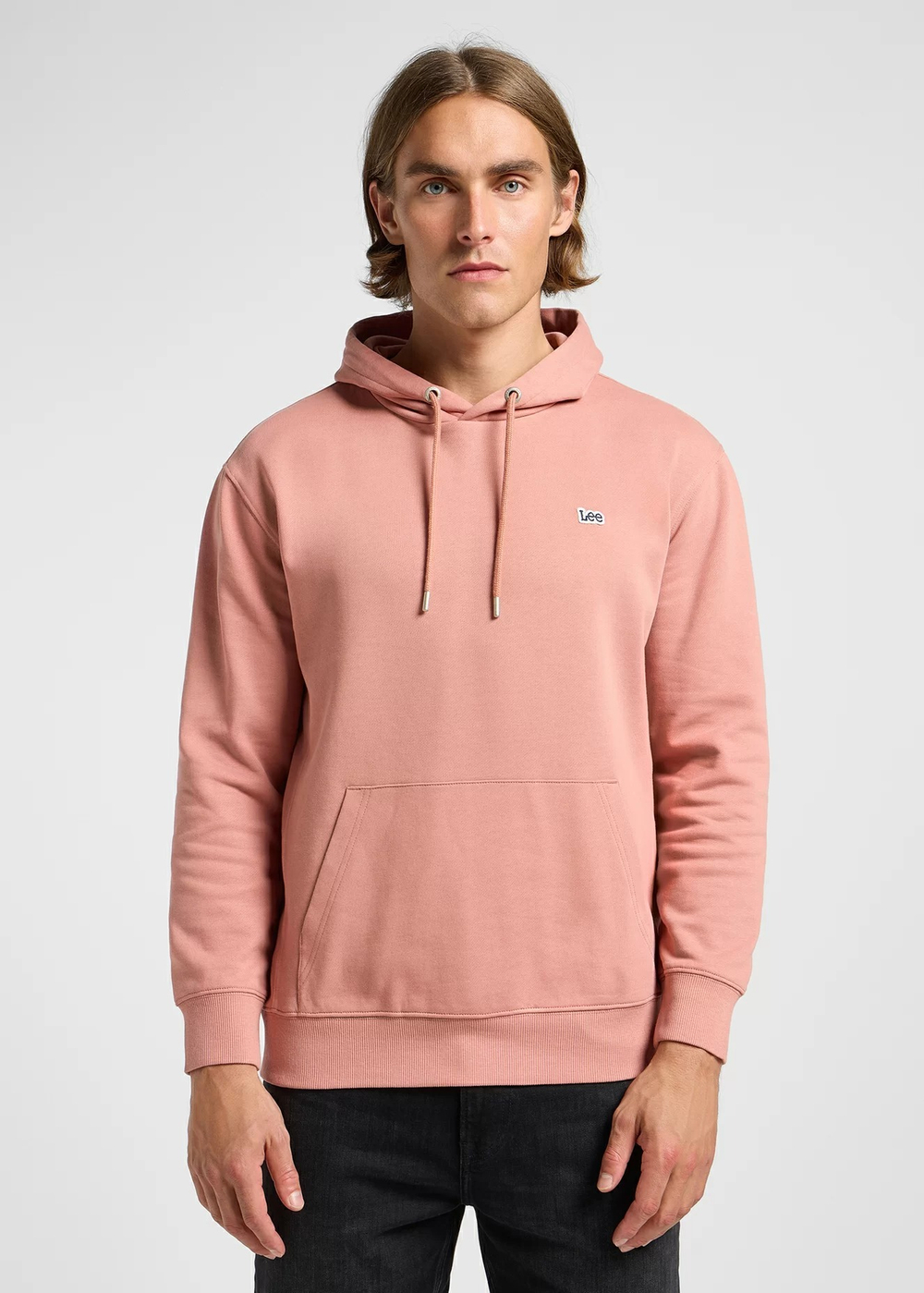 Толстовка мужская LEE PLAIN HOODIE