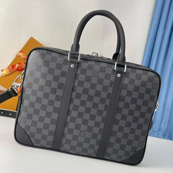 Портфель Louis Vuitton Voyage PM канва Damier Graphite