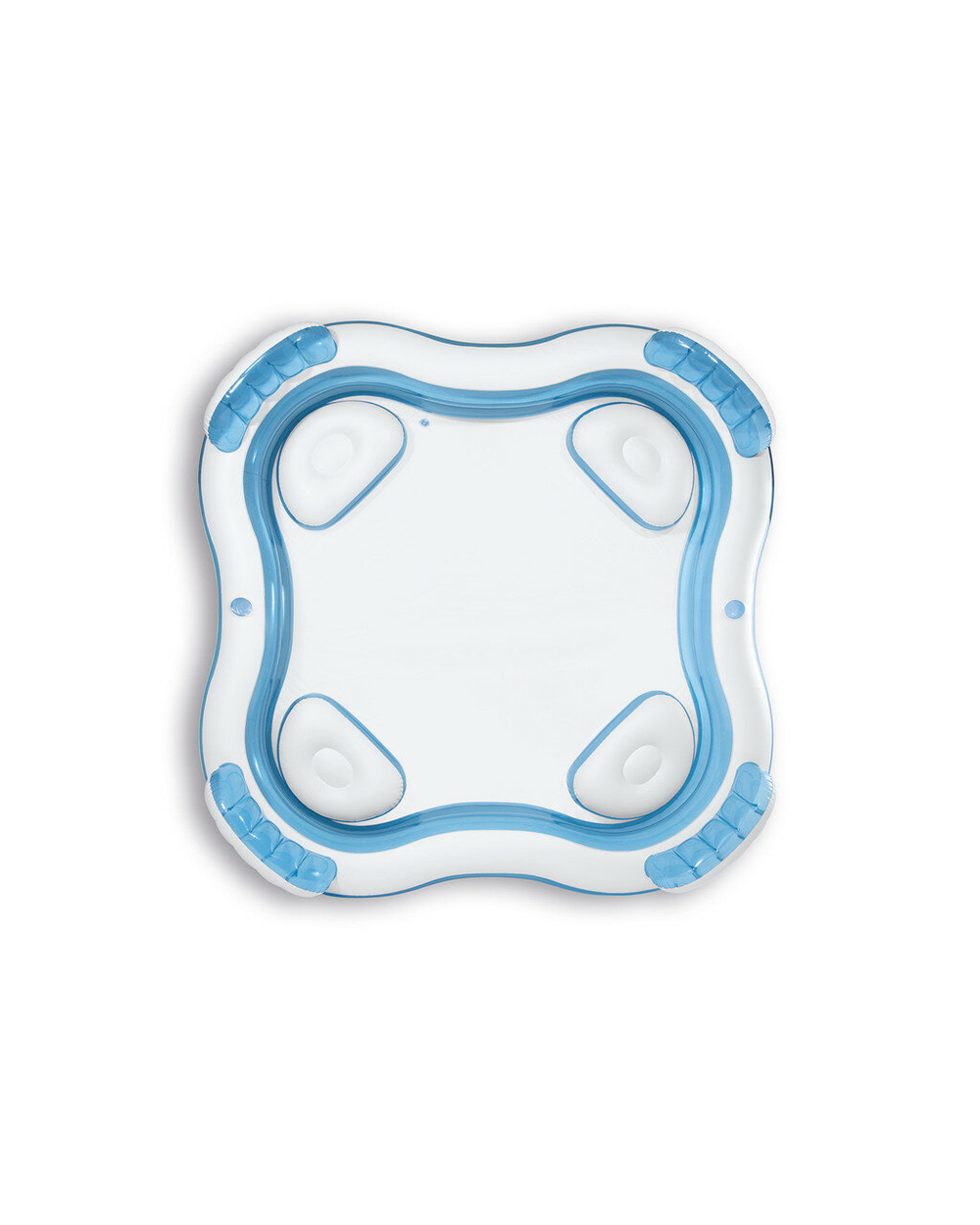 Бассейн надувной Intex 56475 Swim Center Family Lounge 229х229х66 см / Квадратный бассейн Интекс с сиденьями и спинками для дачи и отдыха