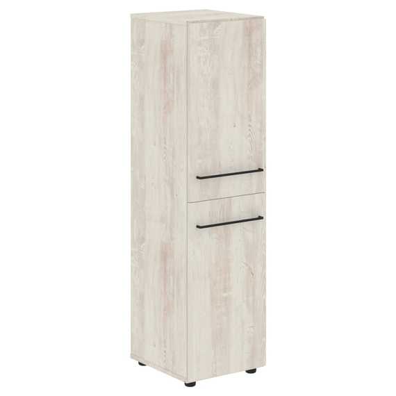 Шкаф колонка с 2-мя глухими малыми дверьми LMC 40.4  400х430х1517 LOFTIS