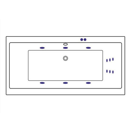 Акриловая ванна Excellent Pryzmat Slim Line 170x75 WAEX.PRY17S.LINE