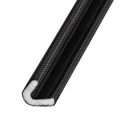 Уплотнитель самоклеящийся FUARO ADH/PPU-15x10mm, (ППУ 15х10 мм) BLACK черный, 500м /42979/
