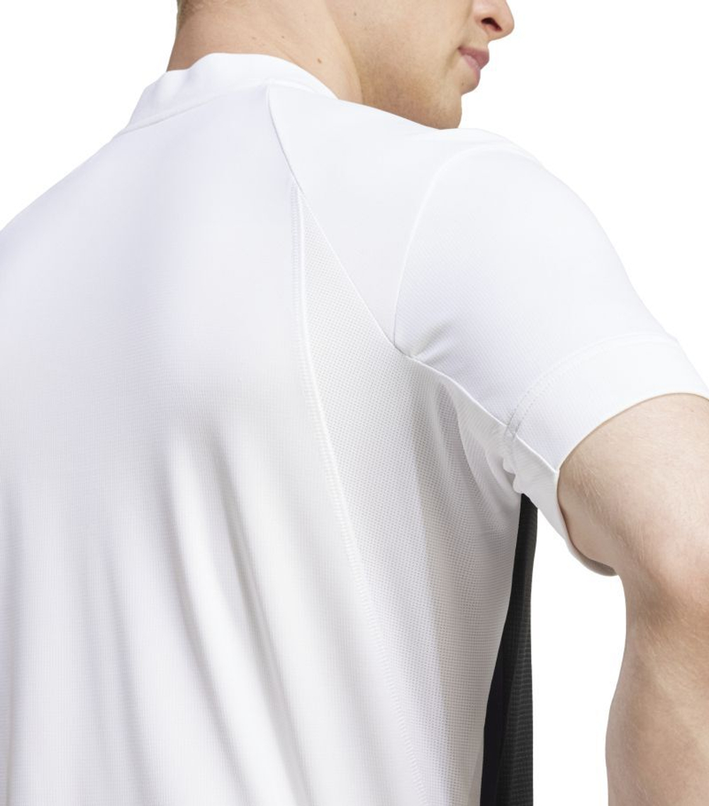 Мужское теннисное поло Adidas Heat.Rdy FreeLift Pro Polo Shirt - black/white