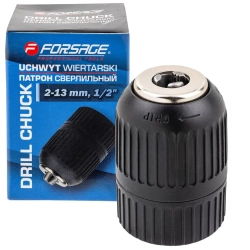 Патрон цанговый для дрели (2-13мм, 1/2'') Forsage F-G00510