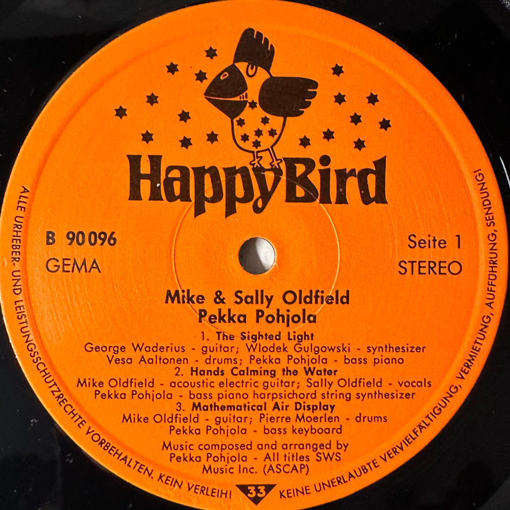 Mike Oldfield ‎– The Consequences Of Indecisions (Германия 1981г.)