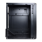 Корпус ТЕСЛА (TESLA) 1708BM, Без БП, mATX, чёрный, 2xUSB2 (TSL-1708-BM)