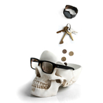 Органайзер для мелочей Skull белый