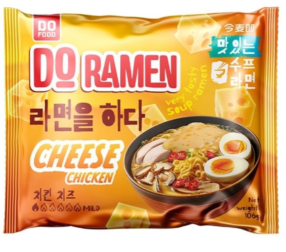 ЛБП DO Ramen Chicken taste Bowl (Со вкусом курицы чашка) 98гр*12
