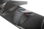 Карбоновый диффузор заднего бампера с подсветкой для Ferrari 812 Superfast GTS 2017-2024 Феррари