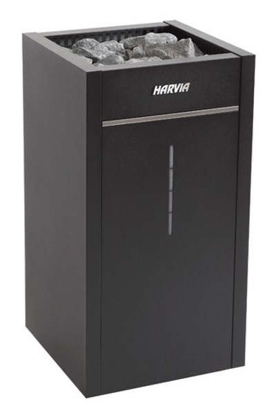 Harvia Электрическая печь Virta Combi Auto HL70SA Black HL700400SA 6,8 кВт (с парогенератором, автоматический залив воды, без пульта)