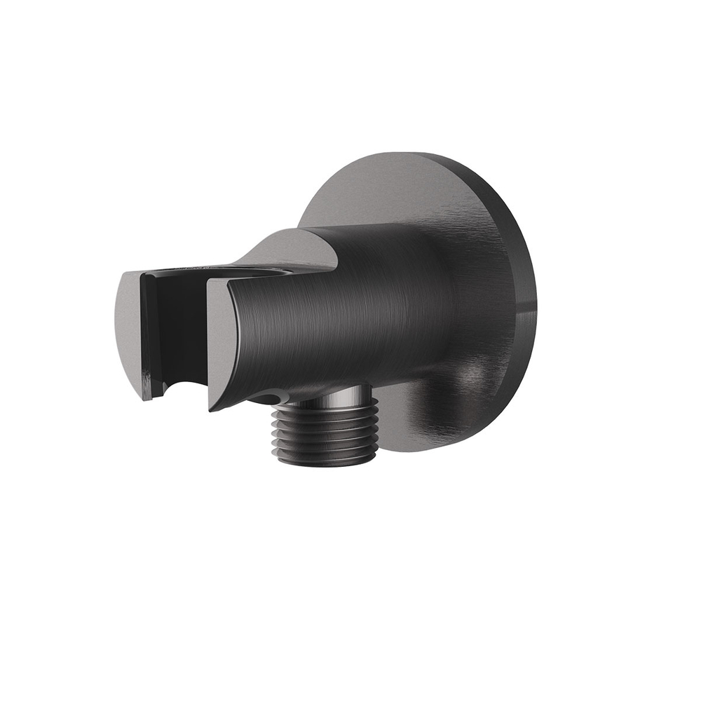 Душевой комплект Vincea Инспаер (Inspire) VSFW-3I22MT3GM встраиваемый, термостат, двухрежимный, вороненая сталь
