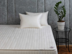 Наматрасник непромокаемый 140х200 German Grass Драйсо Белый (Mattress Cotton Drysoft)