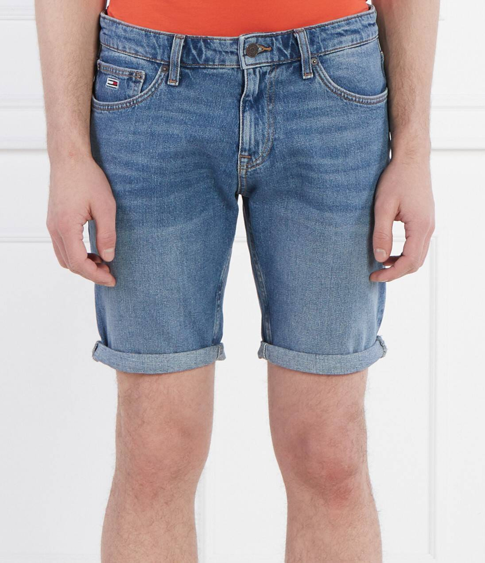 Джинсовые шорты Scanton Tommy Jeans - голубой(DM0DM18797)