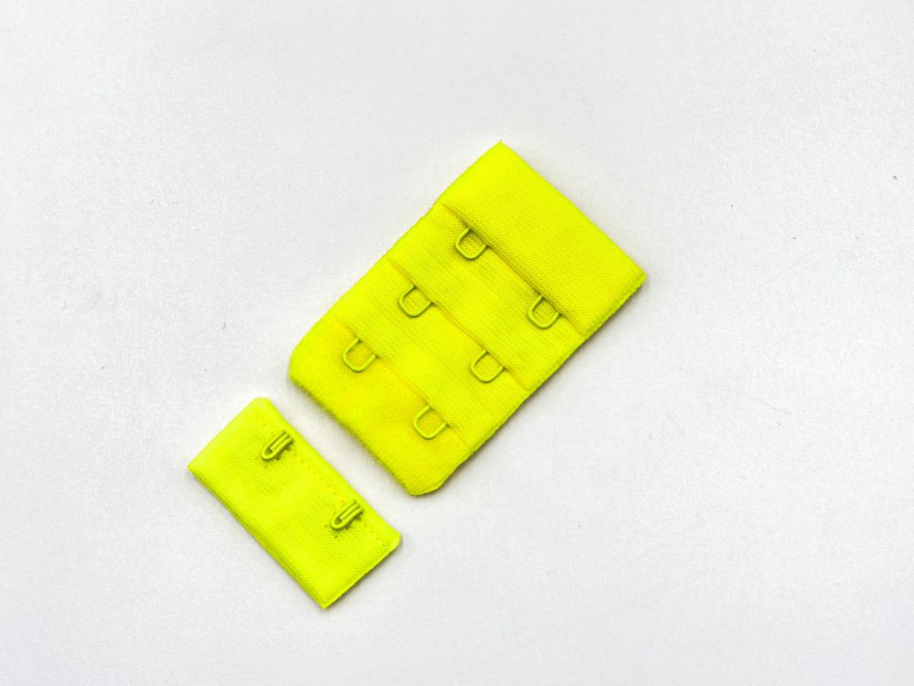 Застежки 2х3, желтый, 3 см, Турция (Арт: Z2T-286), шт