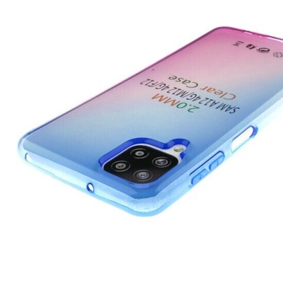 Чехол для Samsung Galaxy A12/M12 Градиент, ТПУ, 012964