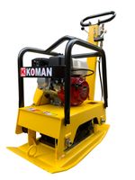 Виброплита реверсивная KOMAN MS160-4 бензиновая - [149 кг / 30 кН / Honda GX160]