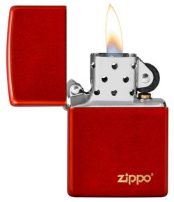 Зажигалка Zippo Classic с покрытием Metallic Red (49475ZL) 3