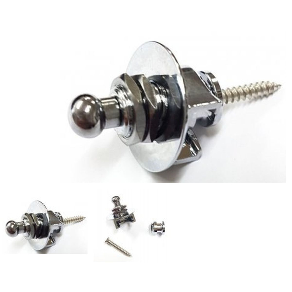 Samwoo STBS01CR Стреплоки schaller type, хром, 2 шт