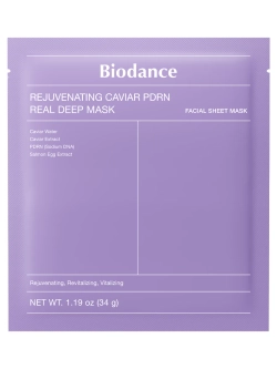 Biodance Rejuvenating Caviar PDRN Real Deep Mask гидрогелевая маска с ПДРН и икрой