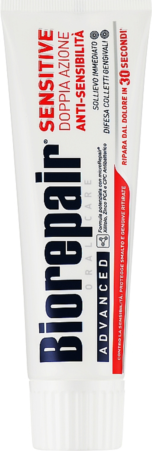 Biorepair Advanced Sensitive Double Action Для чувствительных зубов/Двойное действие