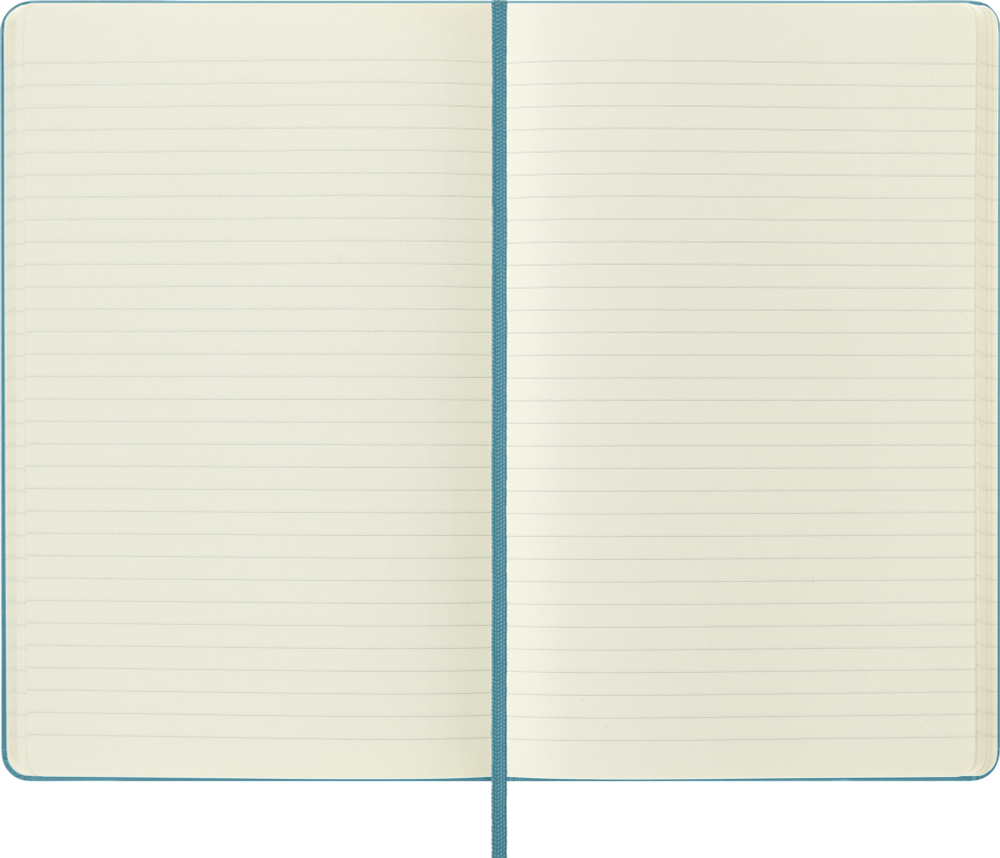 Блокнот Moleskine Classic (QP060B35) 13х21см 240стр. в линейку, твердая обложка, голубой