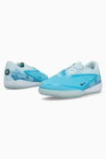 Футзалки Nike Phantom 6 Low Academy Erling Haaland IC - голубой
