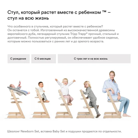Стульчик для кормления Stokke Tripp Trapp