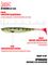 Виброхвосты LJ 3D Series BASARA SOFT SWIM 2,5in (06,35)/PG10 14шт.