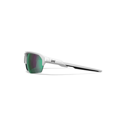 Очки баллистические Wiley X Jakl Captivate Pol Green Mirror Polished White Frame