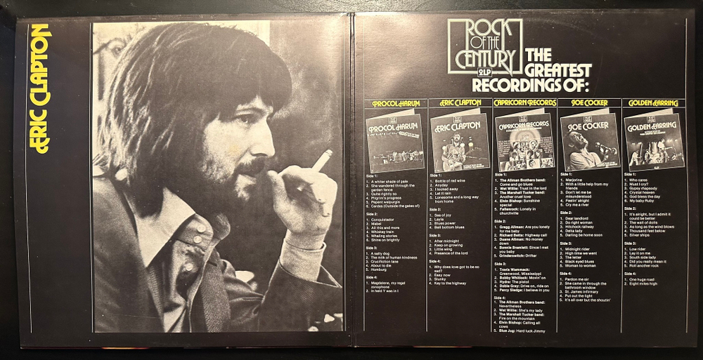 Eric Clapton - A Collection Of His Greatest Recordings! 2LP (Голландия)