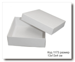 Коробка подарочная код 1173 размер 13х13х4 см