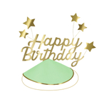Шляпки-колпачки "С Днем Рождения" [Happy Birthday] 6 шт.