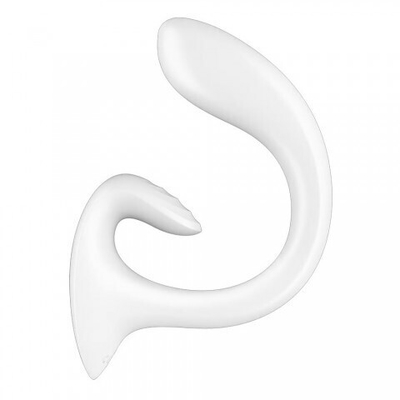 Вибратор-кролик с двойной стимуляцией G for Goddess 1 белый от Satisfyer