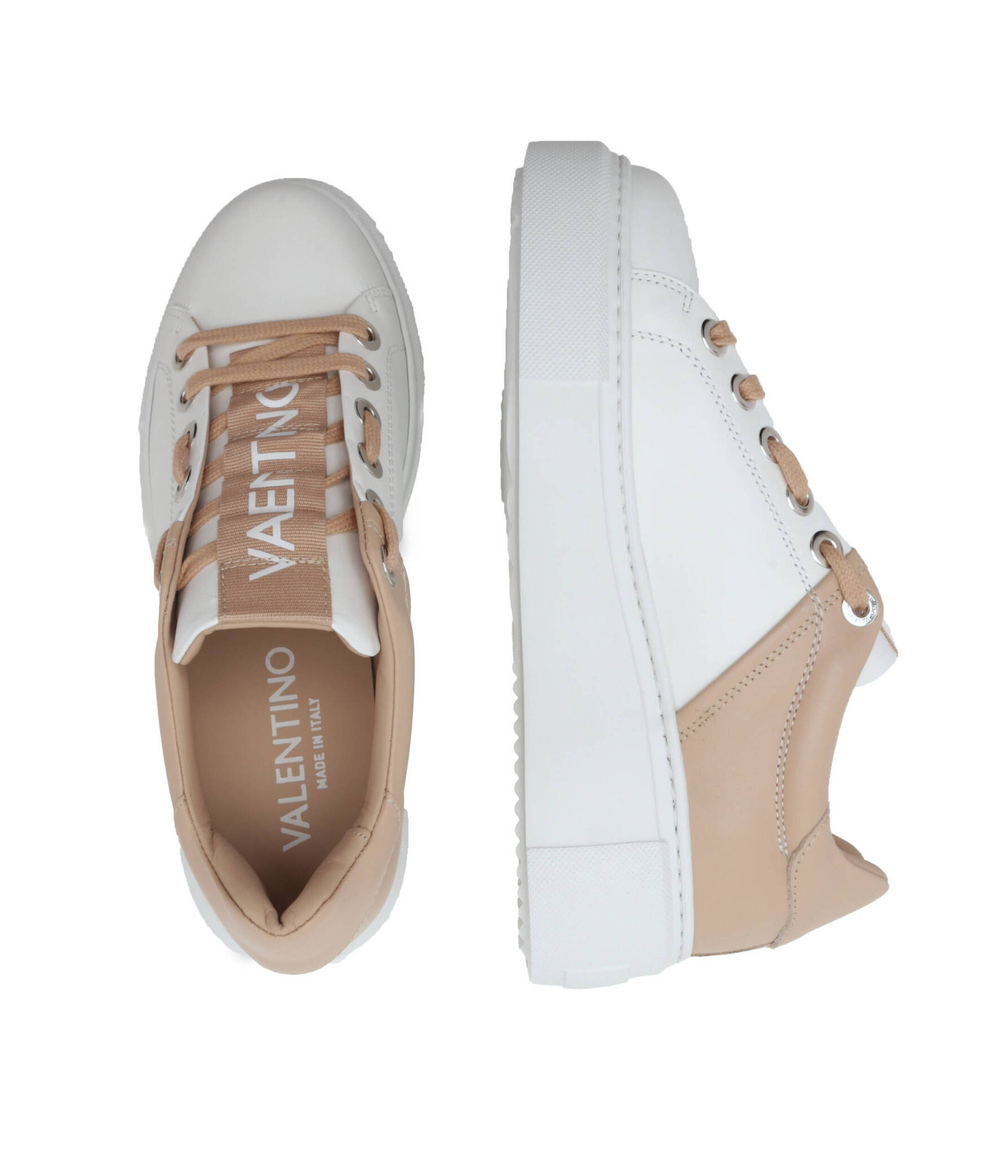 Кожаные кроссовки Valentino - белый(91B2201VIT)