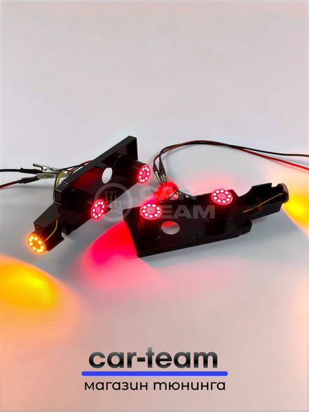 Светодиодные платы задних фонарей LED на ВАЗ 2115 угловые