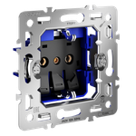 Механизм розетки с заземлением 16А,  Voltum S70 VLS0401M
