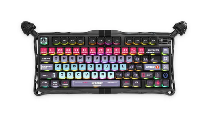 GravaStar Mercury V75 Pro — Cyberpunk