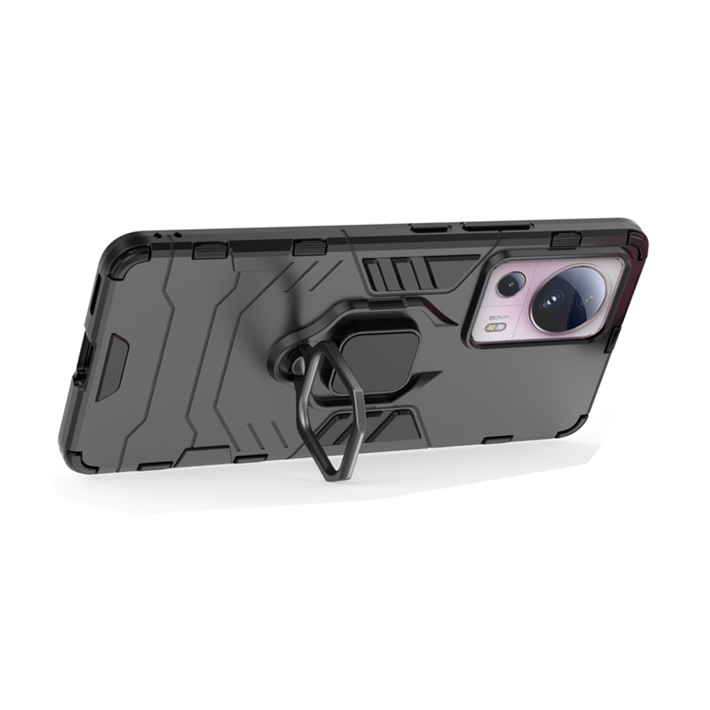 Противоударный чехол с кольцом Panther Case для Xiaomi 13 Lite