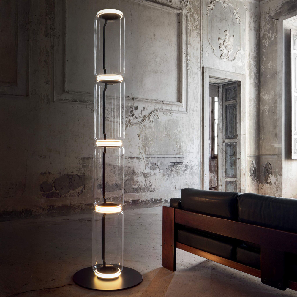 Торшер Flos Noctambule Floor 4 High Cylinder Big Base