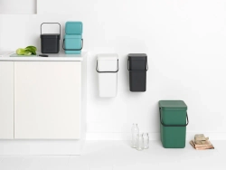 Brabantia Контейнер для сортировки мусора Sort & Go 6л, серый 109720
