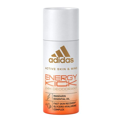 Дезодорант-карандаш Adidas Energy Kick 24 часа с маслом мандарина, 50 г (Монако)