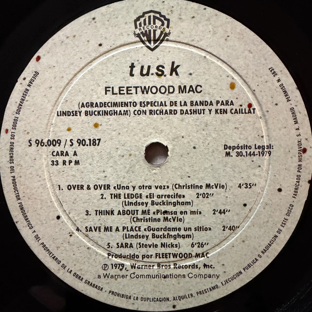 Fleetwood Mac ‎– Tusk 2LP (Испания 1979г.)