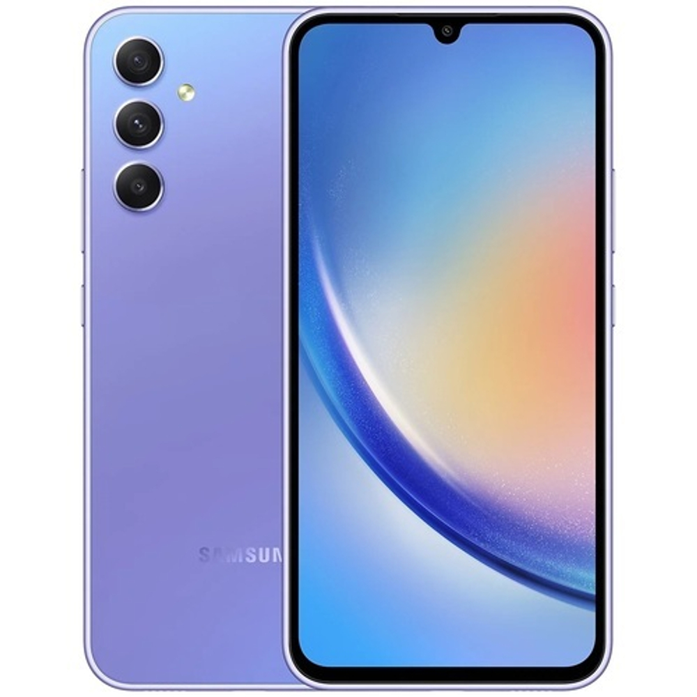 Samsung Galaxy A34 8 ГБ | 128 ГБ («Лаванда» | Awesome Violet)